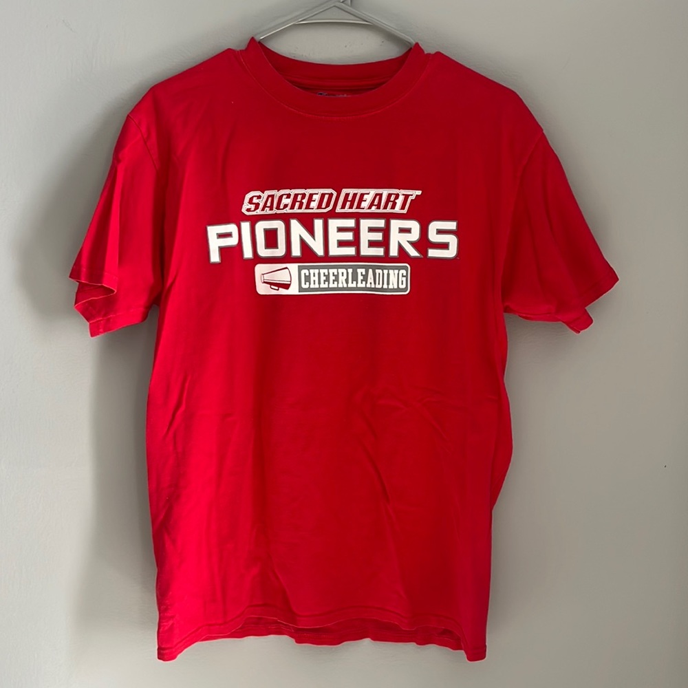 Sacred Heart cheerleading T-shirt